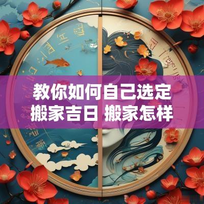 教你如何自己选定搬家吉日 搬家怎样选择黄道吉日