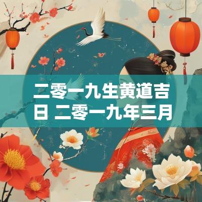 二零一九生黄道吉日 二零一九年三月一日十二生肖运势