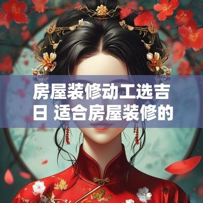房屋装修动工选吉日 适合房屋装修的黄道吉日