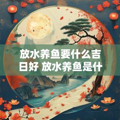 放水养鱼要什么吉日好 放水养鱼是什么意思