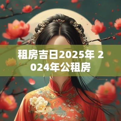 租房吉日2025年 2025年公租房