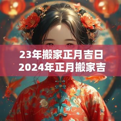 23年搬家正月吉日 2025年正月搬家吉日