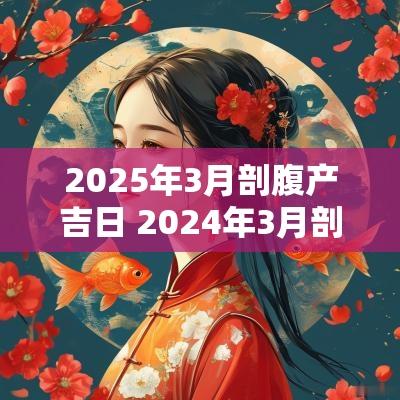 2025年3月剖腹产吉日 2025年3月剖腹产吉日选择