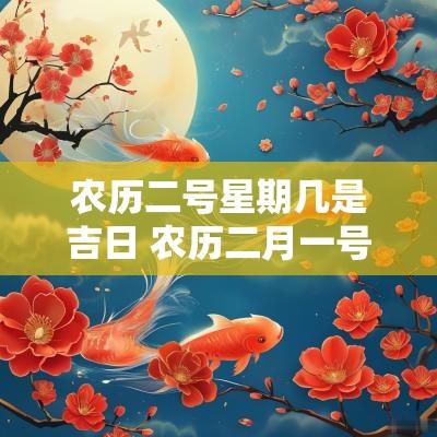 农历二号星期几是吉日 农历二月一号是什么星座