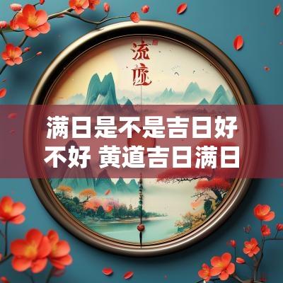 满日是不是吉日好不好 黄道吉日满日是好日子吗