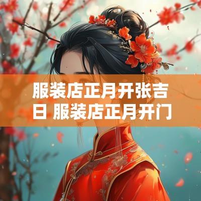 服装店正月开张吉日 服装店正月开门宣传语