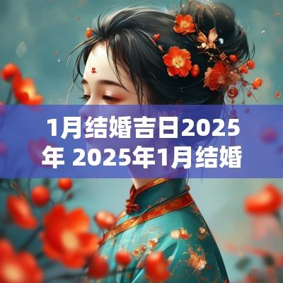 1月结婚吉日2025年 2025年1月结婚吉日