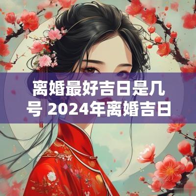 离婚最好吉日是几号 2025年离婚吉日一览表