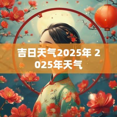吉日天气2025年 2025年天气