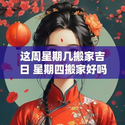 这周星期几搬家吉日 星期四搬家好吗吉利吗