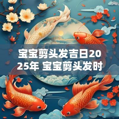 宝宝剪头发吉日2025年 宝宝剪头发时间有讲究吗