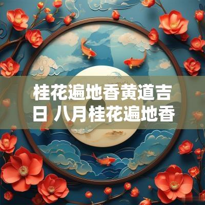 桂花遍地香黄道吉日 八月桂花遍地香的作文