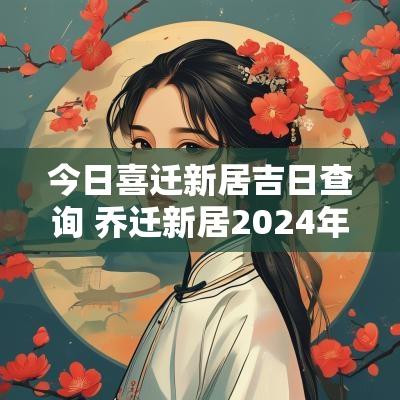 今日喜迁新居吉日查询 乔迁新居2025年1月最佳时间查询