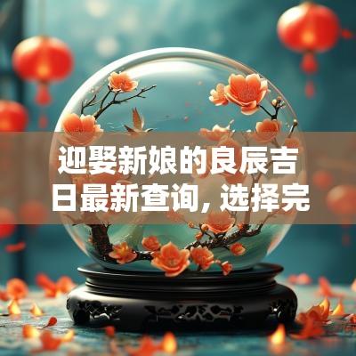 迎娶新娘的良辰吉日最新查询, 选择完美的婚礼日子