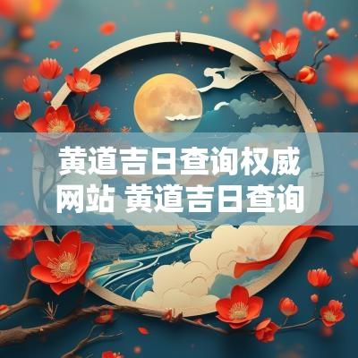 黄道吉日查询权威网站 黄道吉日查询2025