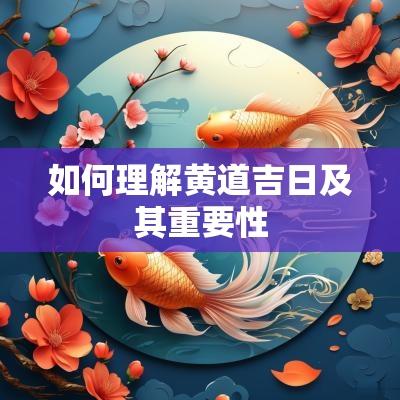 如何理解黄道吉日及其重要性