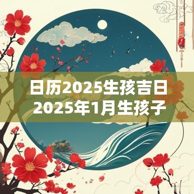 日历2025生孩吉日 2025年1月生孩子黄道吉日