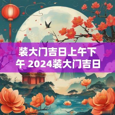 装大门吉日上午下午 2025装大门吉日农历