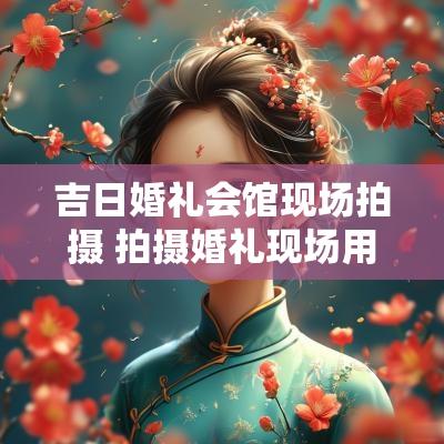 吉日婚礼会馆现场拍摄 拍摄婚礼现场用什么灯光好