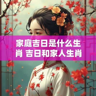 家庭吉日是什么生肖 吉日和家人生肖相冲怎么办