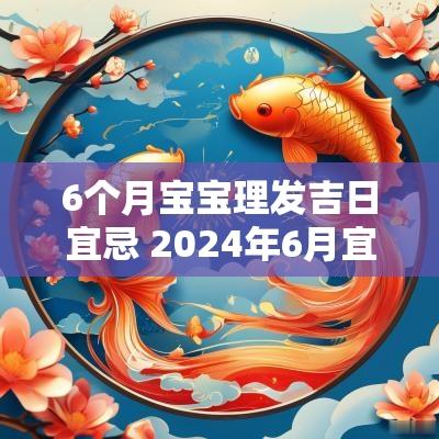 6个月宝宝理发吉日宜忌 2025年6月宜理发吉日