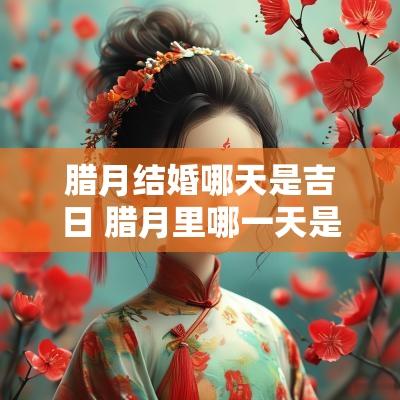 腊月结婚哪天是吉日 腊月里哪一天是结婚吉日