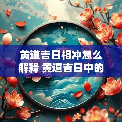 黄道吉日相冲怎么解释 黄道吉日中的冲煞是什么意思