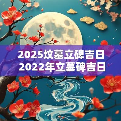 2025坟墓立碑吉日 2025年立墓碑吉日