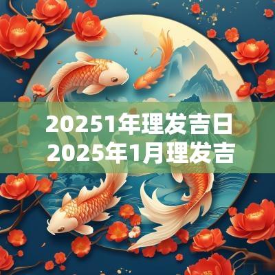 20251年理发吉日 2025年1月理发吉日
