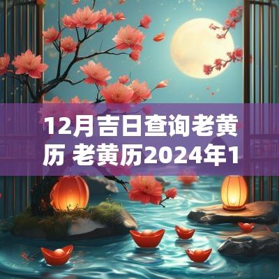 12月吉日查询老黄历 老黄历2025年12月黄道吉日查询表