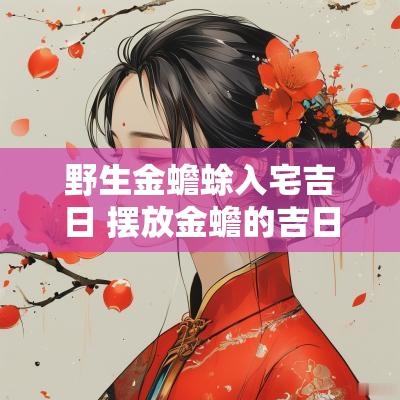 野生金蟾蜍入宅吉日 摆放金蟾的吉日