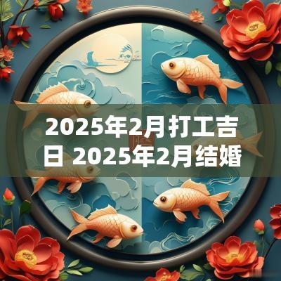 2025年2月打工吉日 2025年2月结婚吉日