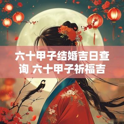 六十甲子结婚吉日查询 六十甲子祈福吉日