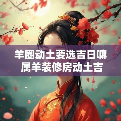 羊圈动土要选吉日嘛 属羊装修房动土吉日