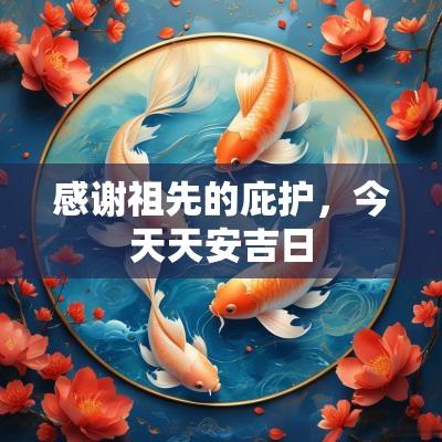 感谢祖先的庇护，今天天安吉日