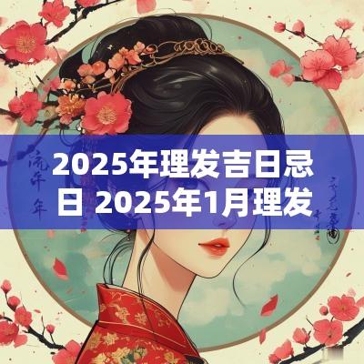 2025年理发吉日忌日 2025年1月理发吉日