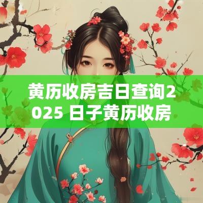 黄历收房吉日查询2025 日子黄历收房
