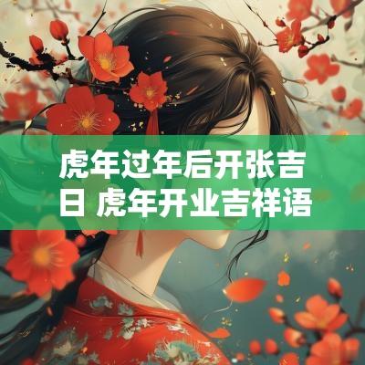 蛇年过年后开张吉日 蛇年开业吉祥语