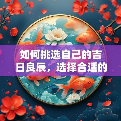 如何挑选自己的吉日良辰，选择合适的时机