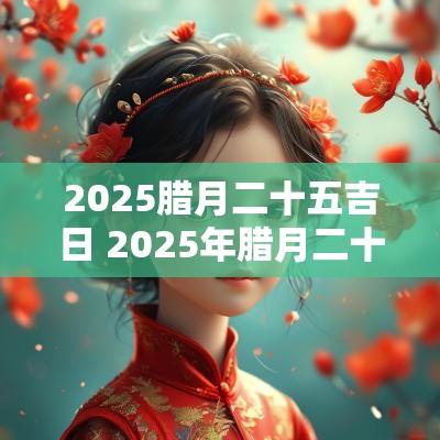 2025腊月二十五吉日 2025年腊月二十六是吉日吗