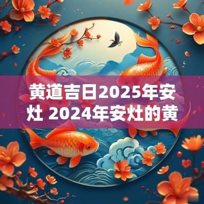 黄道吉日2025年安灶 2025年安灶的黄道吉日