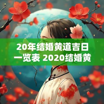 20年结婚黄道吉日一览表 2025结婚黄道吉日
