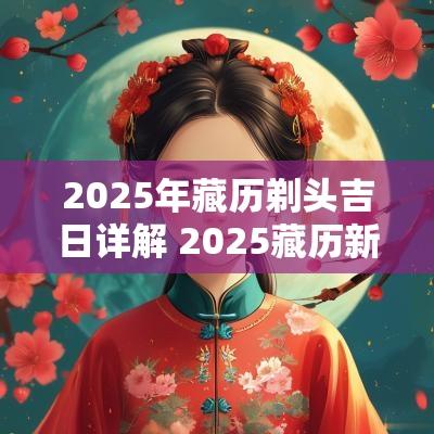 2025年藏历剃头吉日详解 2025藏历新年