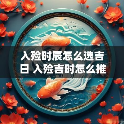 入殓时辰怎么选吉日 入殓吉时怎么推算