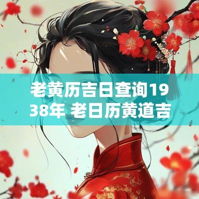 老黄历吉日查询1938年 老日历黄道吉日查询2025