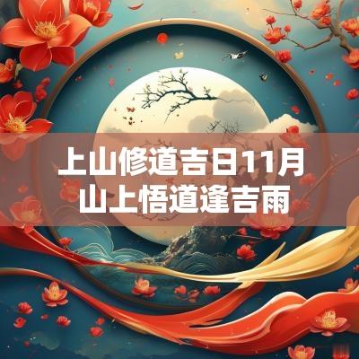 上山修道吉日11月 山上悟道逢吉雨