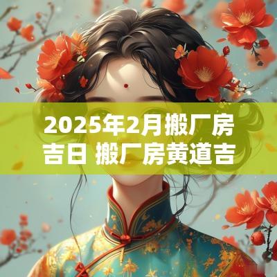 2025年2月搬厂房吉日 搬厂房黄道吉日2025