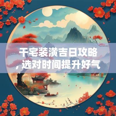 干宅装潢吉日攻略, 选对时间提升好气运