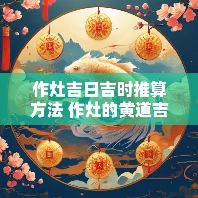 作灶吉日吉时推算方法 作灶的黄道吉日选择方法