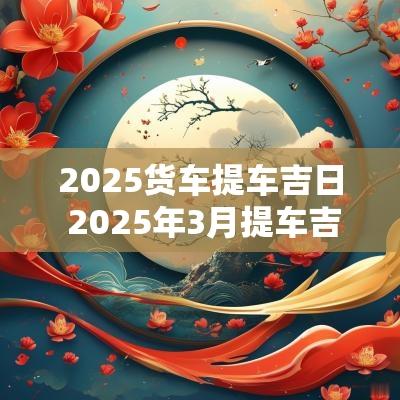 2025货车提车吉日 2025年3月提车吉日